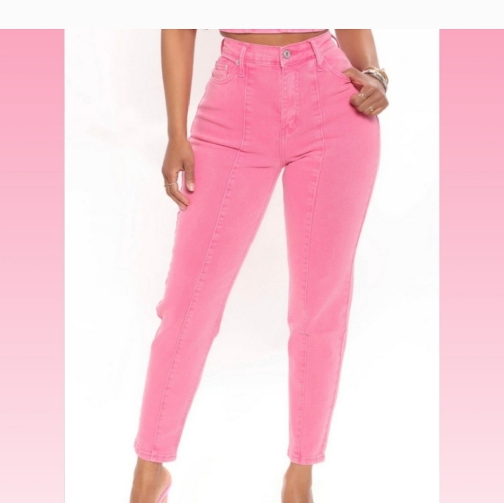 Women's Pink Jeans